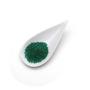 Miyuki Emerald Lined Aqua 11/0 Seed Beads (8.5GM/TB)