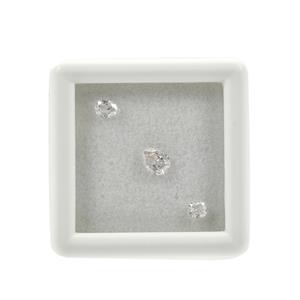 0.45cts Pink Diamond Mix Shapes & Size Approx 1 to 3.5mm, (3 to 5pcs)
