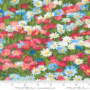 Moda Wildflowers Daisies Floral Americana Fabric 0.5m