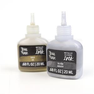 Brea Reese 2 Pack - Gold & Silver Pigment metallic alcohol ink