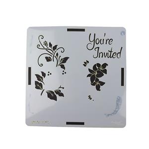 Floral Collection Floral Collection You're Invited Rotation Stencil