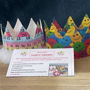 Allison Maryon's Birthday Crown Instructions