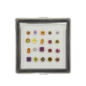 2cts Multi-Colour Gemstone Mixed Shape & Size (Pack of 20)