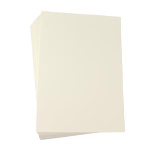 Acorn Creative. 100 x A4 Ivory Embossed Card. 250gsm.