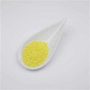 Miyuki Opaque Yellow Lustre Seed Beads 11/0 (10GM)