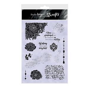 For the Love of Stamps A5 Stamp Set - Beautifully Distressed