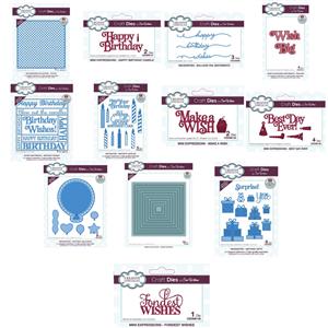 NEW Birthday Complete Bundle - Collection of 12 Dies