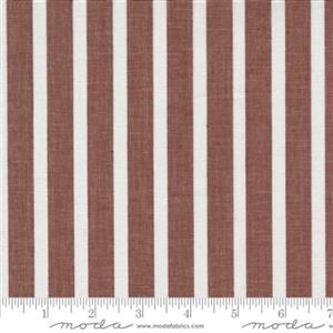 Moda Vista Wovens Stripe Rust Woven Fabric 0.5m