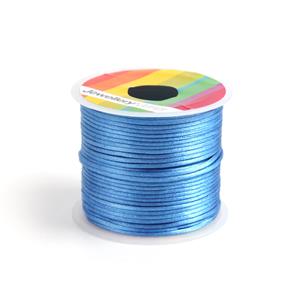10m Turquoise Satin Cord, 1mm 