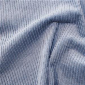 Pale Blue 4.5 Wale Corduroy Fabric 0.5m