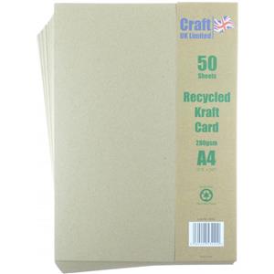 50 sheets of Kraft Card - 280gsm