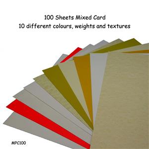 Mixed Paper/Card - 100 Sheets