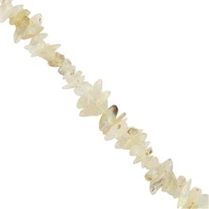 50cts Ethiopian Opal Nuggets Beads, Approx 3x1 to 9x3mm 84cm Strand With Downloadable Instructions By Alison Tarry