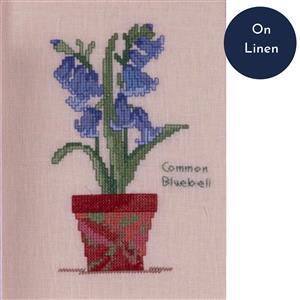 The Cross Stitch Guild Bluebell on Linen
