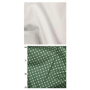 Cotton Poplin Spots on Old Green & White Cotton FQ Pack (2pcs)