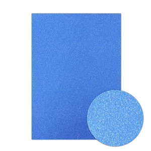 Diamond Sparkles Shimmer Card - Sapphire Blue, Inc;  10 x A4 200gsm Shimmer Card Sheets