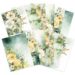 Adorable Scorable Designer Card Packs - Sage Blooms