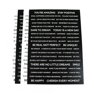 Creative Expressions Wordies Sentiment Sheets - Inspirational Pk 4 6 in x 8 in