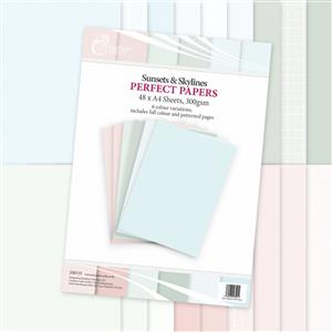 Carnation Crafts Sunsets & Skylines A4 Perfect Papers 300gsm 48 sheets