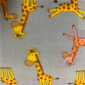 Giraffes On Sky Fabric 0.5m - exclusive
