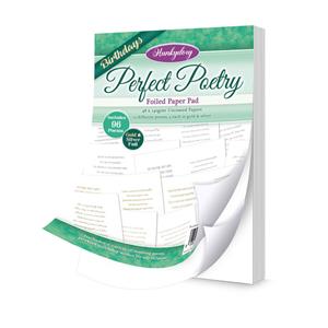 Perfect Poetry Foiled Paper Pad - Birthdays