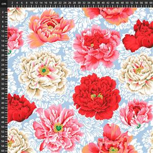 Kaffe Fassett Collective Brocade Peony Natural Extra Wide Backing Fabric 0.5m (274cm)