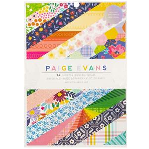 Paige Evans, Blooming Wild, 6x8'' Designer Papers,  36 Sheets