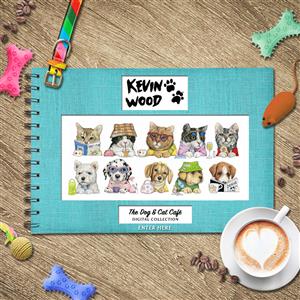 Kevin Wood's Dog & Cat Café Collection Digital Download