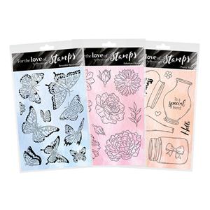 For the Love of Stamps - Florals & Butterflies Multibuy