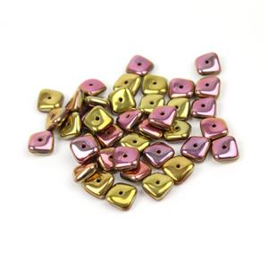 Preciosa Ornela California Pink Full Slab Beads, 8mm (50pcs)