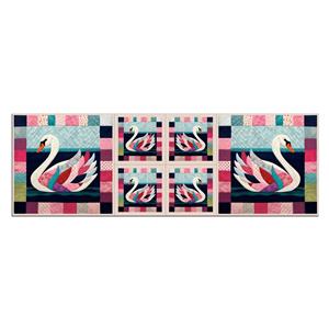 Craft Yourself Silly Patchwork Swan Bag & Cushion Panel (107 x 35 cm)
