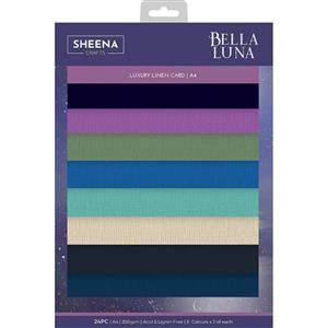 Sheena Douglass - Bella Luna - Luxury Linen Card Pack - A4