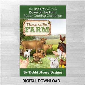 Debbi Moore Designs -Down on the Farm Collection Download - Over 1000 printable elements