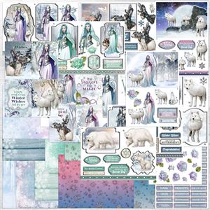 Ice Queen - The Magic of Winter Cardmaking kit with Forever Code