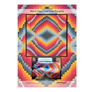 Sanntangle Warm Days, Cold Days Bargello Quilt Instructions