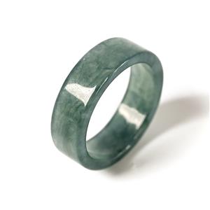 10cts Type A Olmec Jadeite Court Ring
