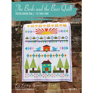 Rebecca Alexander-Frost's The Birds & The Bees Quilt Instructions Row 3