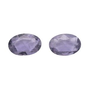 0.50cts Purple Sapphire 6x4mm Oval Pack of 2 (H)