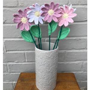 Adventures in Crafting Daisies Bouquet Crochet Kit