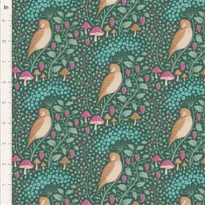 Tilda Hibernation Collection Sleepybird Lafayette Fabric 0.5m