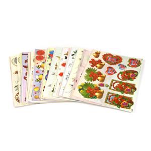 Decoupage Bundle - 100 Sheets Mixed Decoupage Paper - floral, romance, household items, xmas plus bonus printed vellum sheets