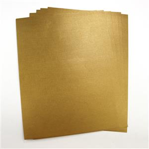 A4 Limited Stocks Gold Weave Embossed Paper 100gsm - 10 Sheet Pack       