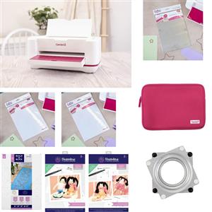 Gemini II Die Cutting and Embossing Machine with Accessories and FREE BaB Dies and Plate Storage Bag