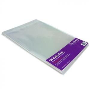 Clear Display Bags - For C5 Card & Envelope - x 50 Bags