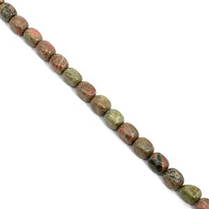 600cts Unakite Large Nuggets Approx 13x18mm, 38cm Strand