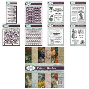 NEW I Want It All Bundle - 4 stamp sets, 4 stencils and 1 paper pad