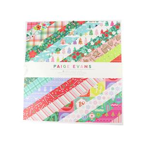 Paige Evans, Sugarplum Wishes, 12'' x 12'' Designer Papers, 48 Sheets