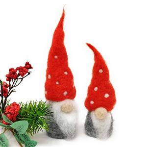 The Crafty Kit Company Nordic Gnomes Needle Felting Kit