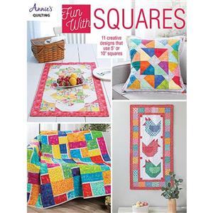 Fun with Squares Book by Annies Quilting