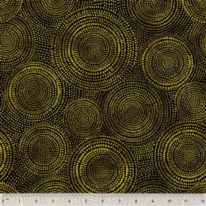Radiance Black and Gold Extra Wide Backing Fabric 0.5m (274cm)